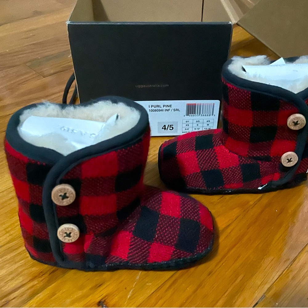 Buffalo Print Infant Uggs *NEW*